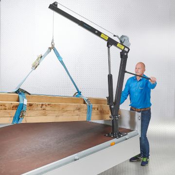 Aanhangerkraan manueel max. 800 kg