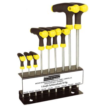 Mannesmann torx T-greepset 9-delig