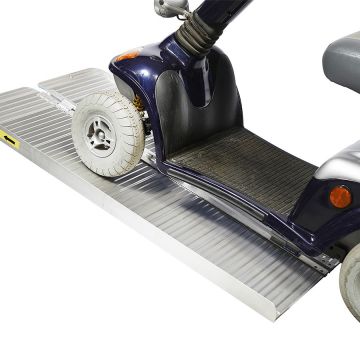 Oprijplaat scootmobiel 120 cm - Opvouwbaar