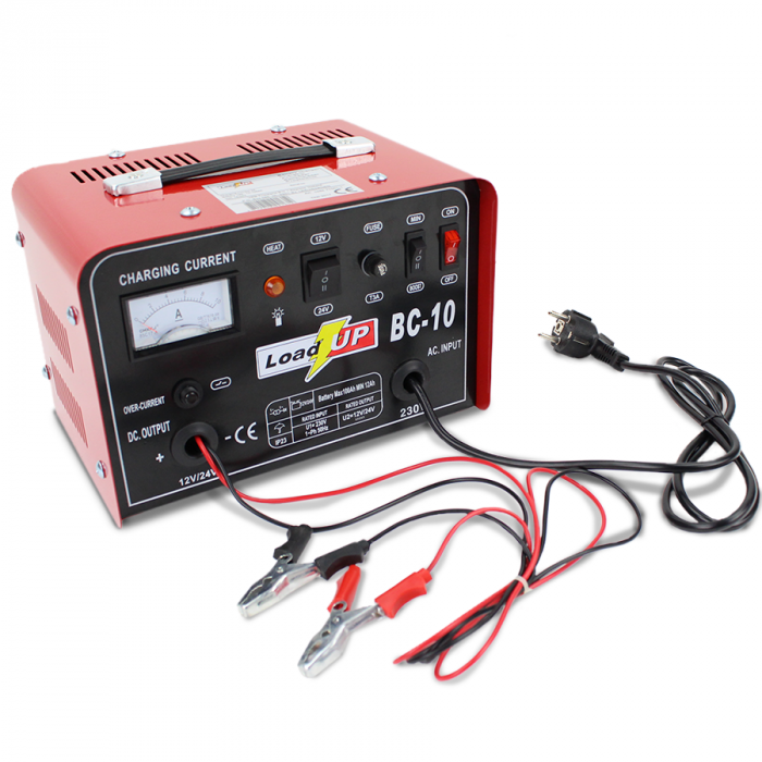 Acculader 12V en 24V (3A) voor auto - LoadUp (Airpress)