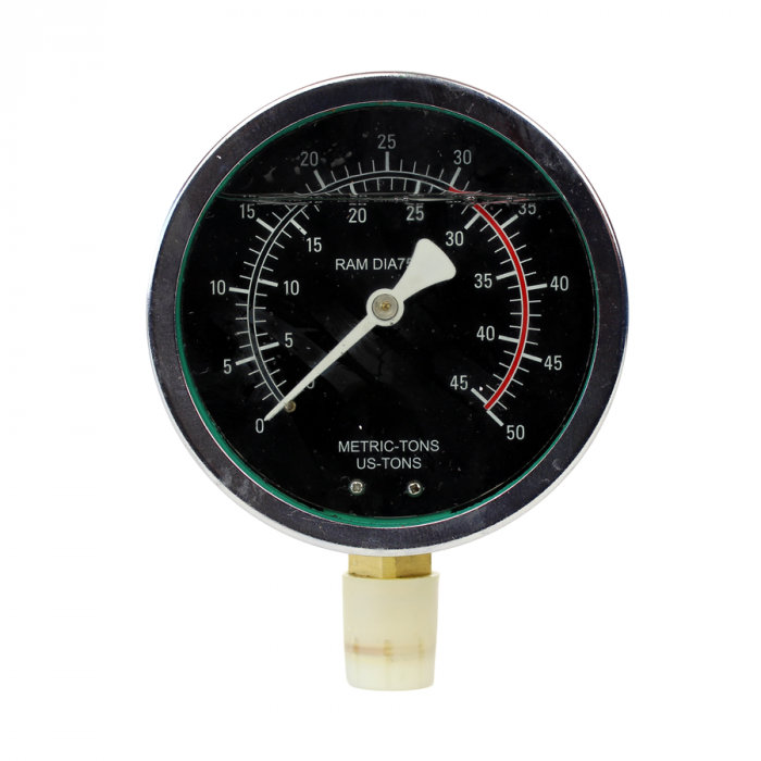 Manometer 50 bar voor 30 ton werkplaatspers (DT-56207)