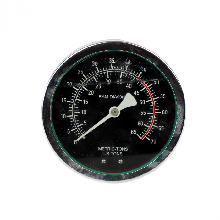 Manometer voor 45 ton werkplaatspers (DT-56210)