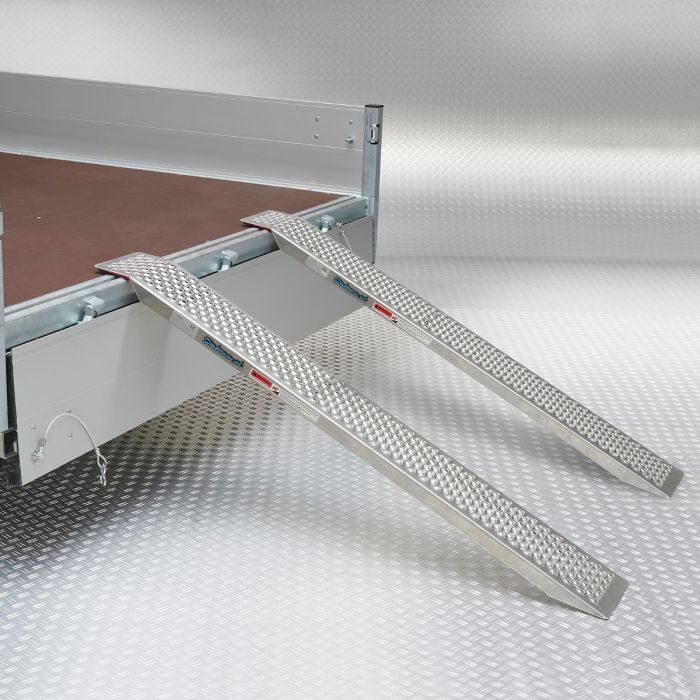 Aluminium oprijplaat - 150 cm - 2 stuks