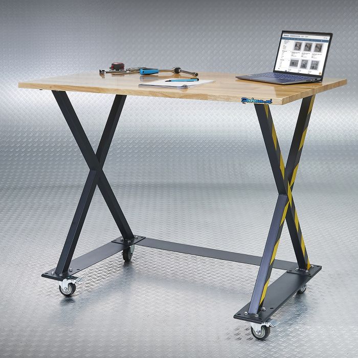 Industriële werktafel 120 cm